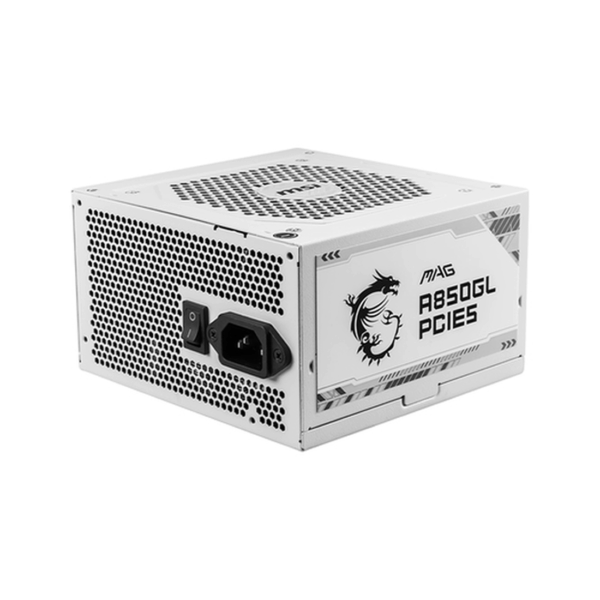 ALIMENTATION MSI MAG A850GL PCIE5 80PLUS GOLD BLANC