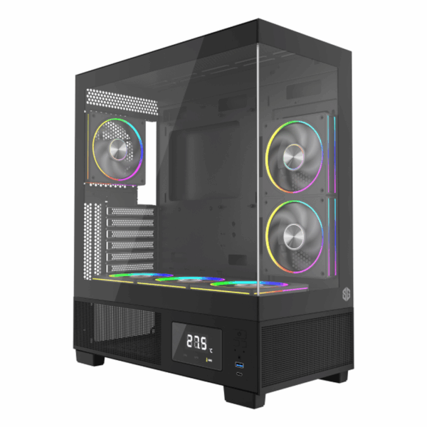 BOITIER SG PRO V2 6 FAN ARGB NOIR