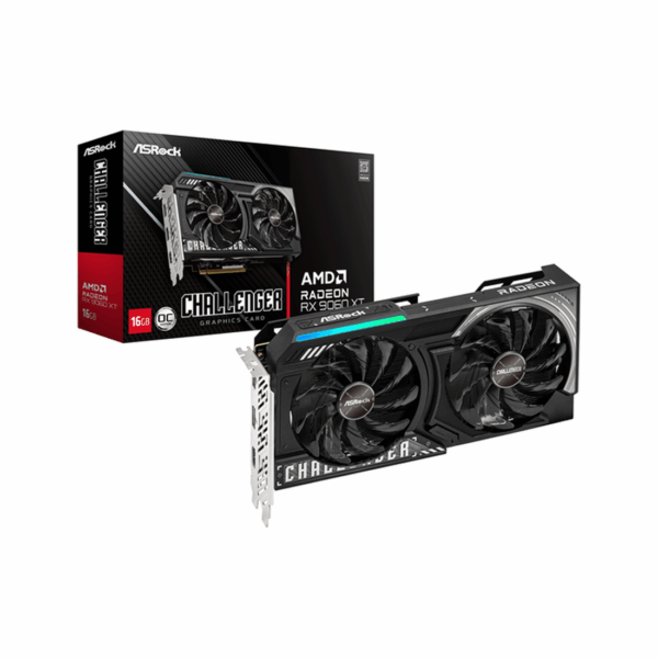 CARTE GRAPHIQUE ASROCK AMD RADEON RX 9060 XT CHALLENGER 16GB OC