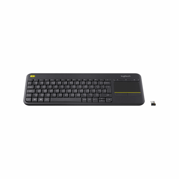 CLAVIER LOGITECH K400 PLUS WIRELESS TOUCH NOIR