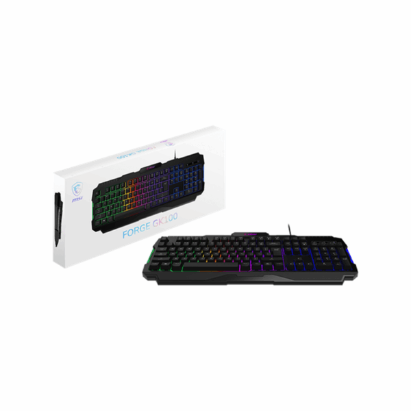 CLAVIER MSI FORGE GK100 NOIR