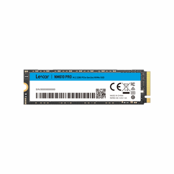SSD NVME LEXAR NM610 500GB M.2 PCIE GEN3