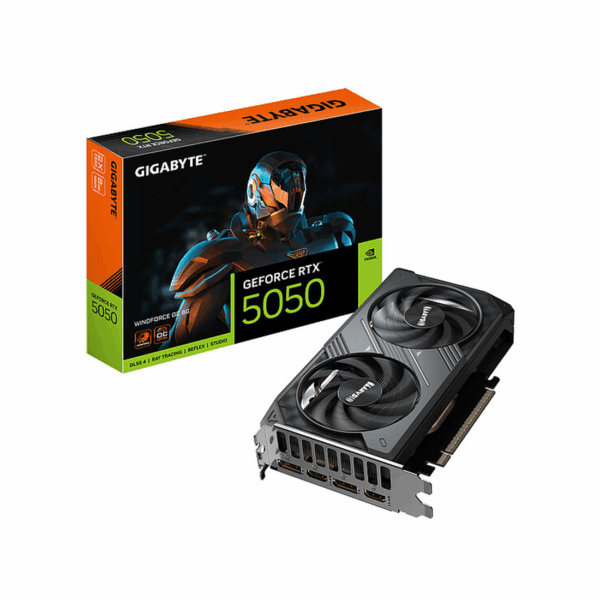 CARTE GRAPHIQUE GIGABYTE GEFORCE RTX 5050 WINDFORCE OC 8G