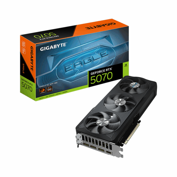 CARTE GRAPHIQUE GIGABYTE GEFORCE RTX 5070 EAGLE OC SFF 12G
