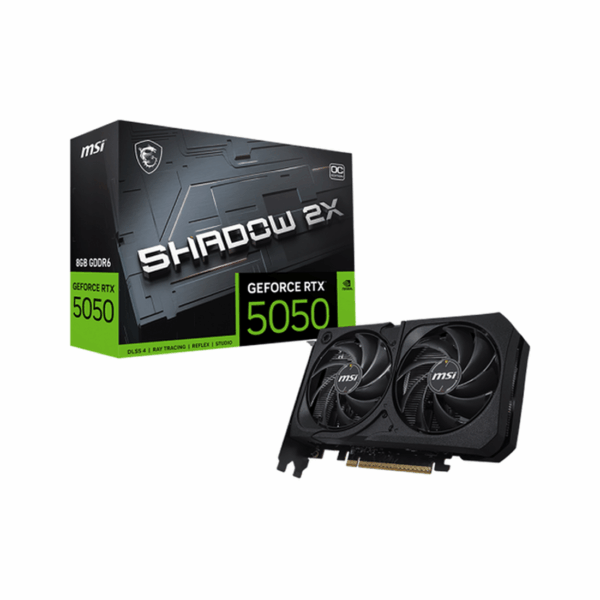 CARTE GRAPHIQUE MSI GEFORCE RTX 5050 8G SHADOW 2X OC