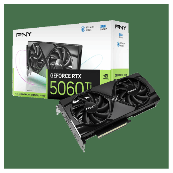CARTE GRAPHIQUE PNY GEFORCE RTX 5060TI 8GB DUAL FAN