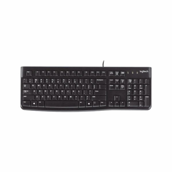 CLAVIER LOGITECH K120 NOIR (920-002488)