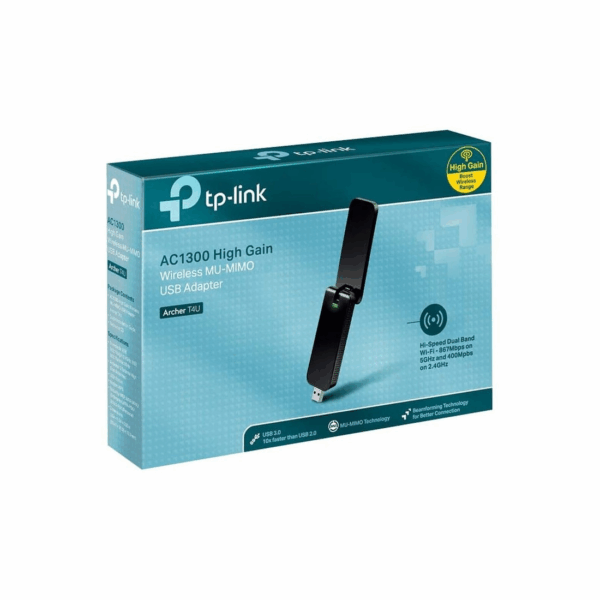 CLE WIFI TP-LINK AC1300 ARCHER T4U 867MBPS WIRELESS