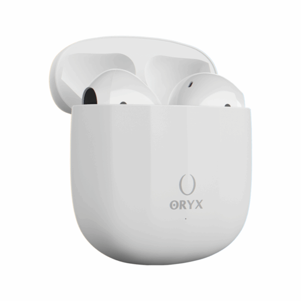 EARBUDS ORYX BFREE FLAP WHITE