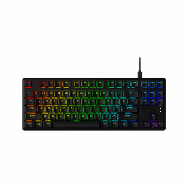 CLAVIER GAMER HYPERX ALLOY ORIGINS CORE PBT HX RED ( 639N7AA )
