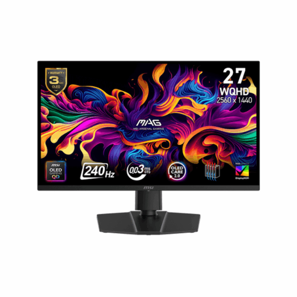 MONITEUR MSI MAG 273QP QD-OLED X24 240HZ 0.03MS 2K
