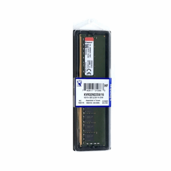 RAM KINGSTON 16GB 3200MHz DDR4 (KVR32N22S8/16)