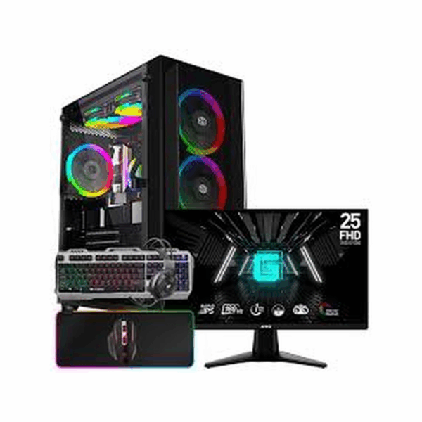 SETUP GAMER R5 3600/RX6600/16Go/512Go + G255F + HPG100