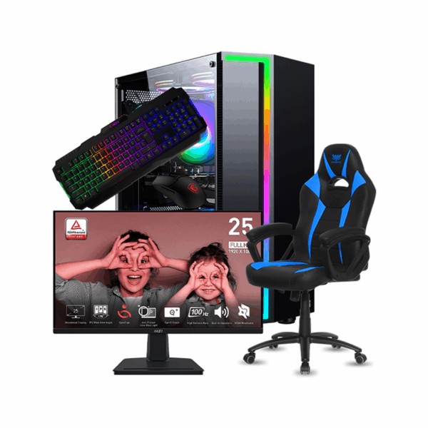 SETUP GAMER R5 PRO 5655G/8Go/240Go + MP251 + GK100 + GM100 + FIGHTER