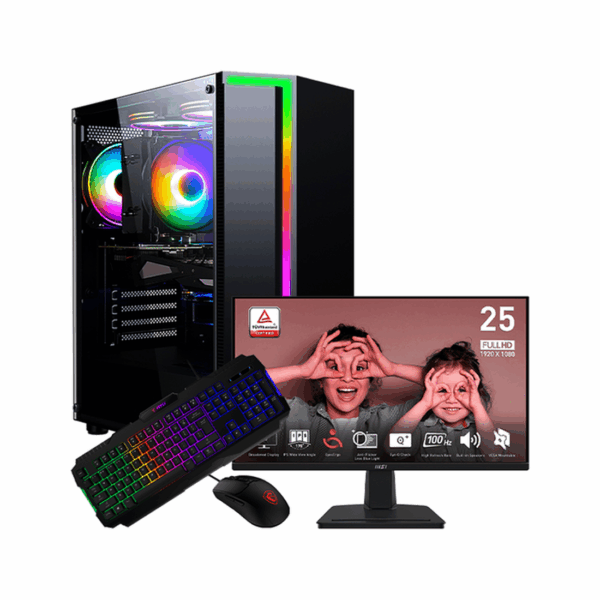 SETUP GAMER R5 PRO 5655G/8Go/240Go + MP251 + GK100 + GM100