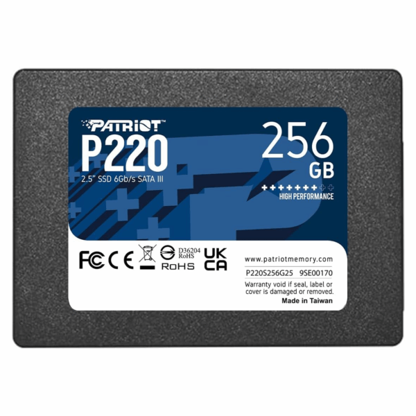 SSD PATRIOT P220 256GB SATA III
