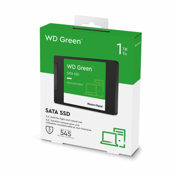 SSD WESTERN DIGITAL WD GREEN 1To SATA III