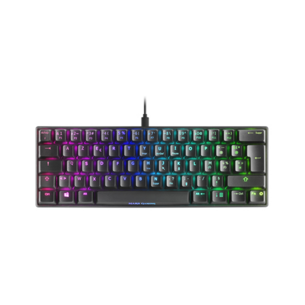 CLAVIER MARS GAMING MKMINI BLUE SWITCH (BLACK)