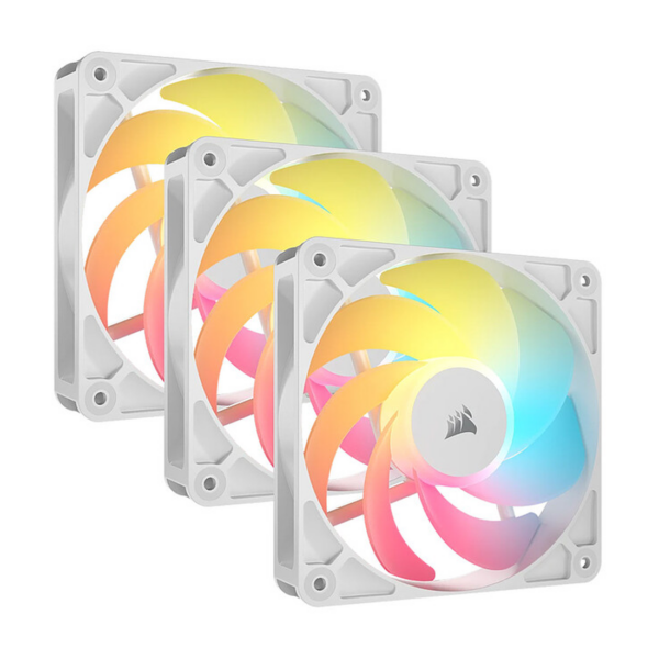 FAN CORSAIR RS120-R ARGB TRIPLE PACK BLANC