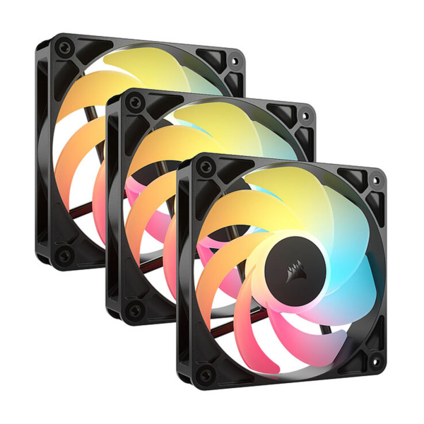FAN CORSAIR RS120-R ARGB TRIPLE PACK NOIR