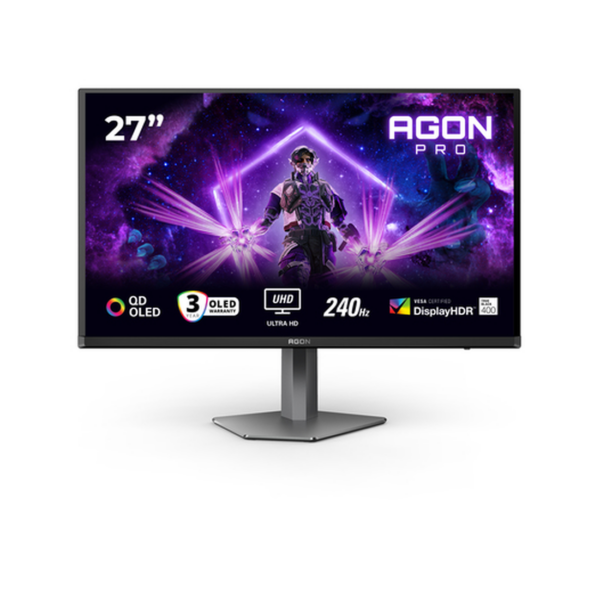 MONITEUR AOC AGON PRO AG276UZD 26.5" OLED 240HZ 0.03MS 4K