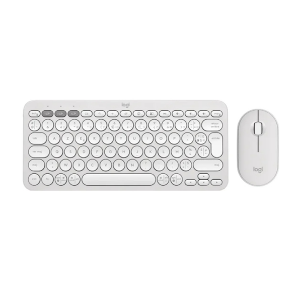 COMBO LOGITECH PEBBLE 2 BLANC (920-012210)