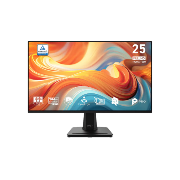 MONITEUR MSI PRO MP251 E14L 24.5" 144HZ 1MS IPS